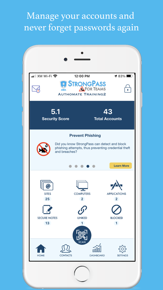 #1. StrongPass Teams (iOS) 由: Authomate INC