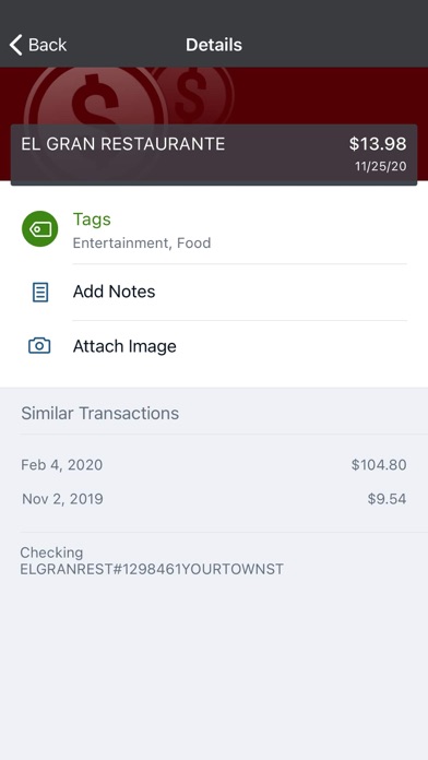 TheBradyBank Screenshot