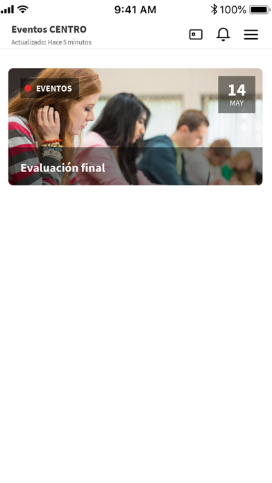 CENTRO Campus digital Screenshot