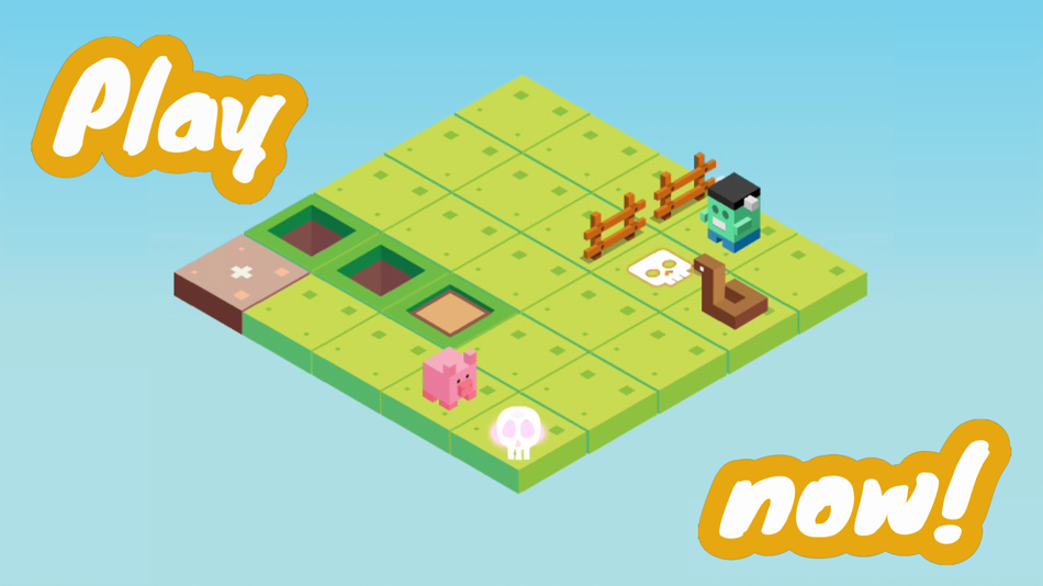 #4. Zombie Puzzle: Save the Chicks (iOS) 由: Artem Lanin