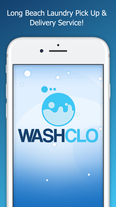 WASHCLO Laundry Delivery Screenshot