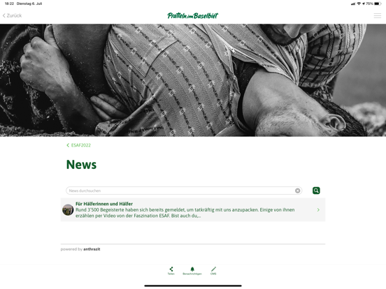 Screenshot #5 pour Helfer App ESAF 2022