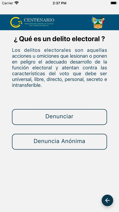 Screenshot #2 pour Fiscalía