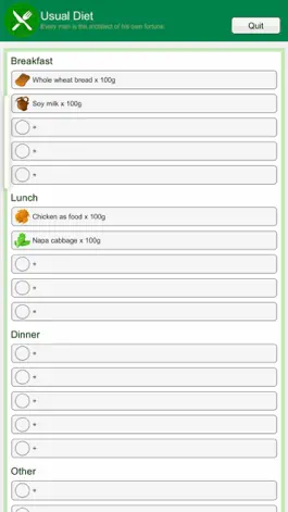 Game screenshot Usual Diet mod apk