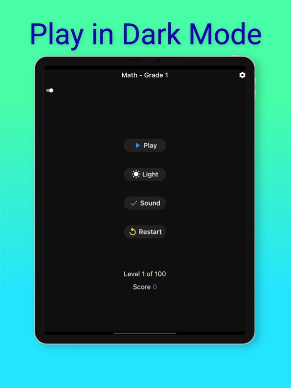 1st Grade Math Challenge iPad screenshot 2 - Education app