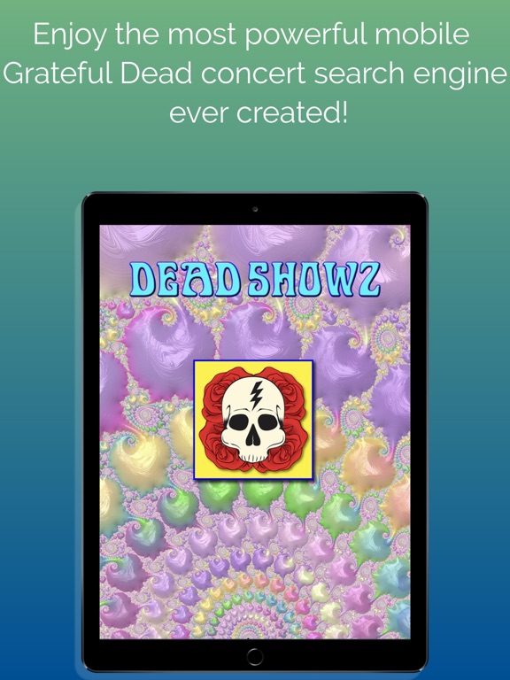 DEADSHOWZ iPad screenshot 10 - Music app