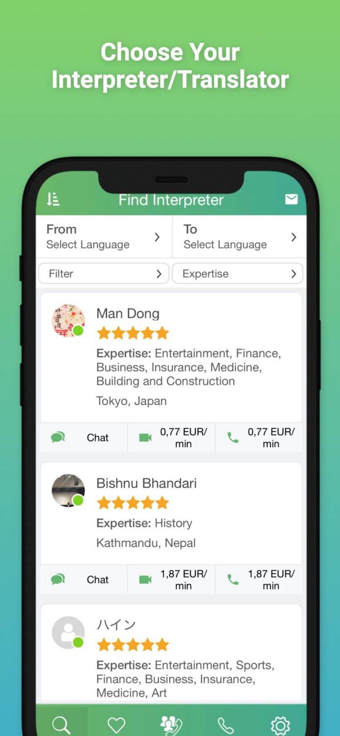Oyraa on-call interpretation