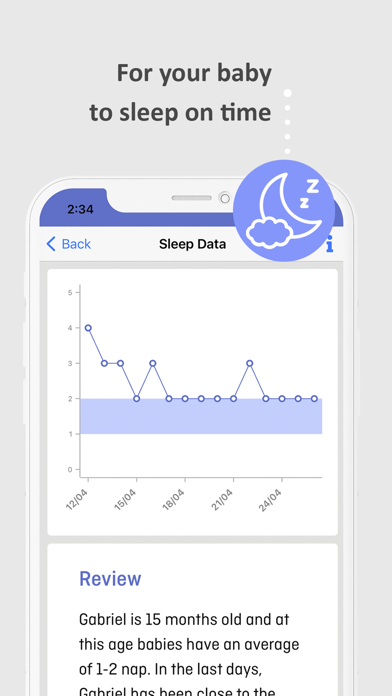 BabyZen - Baby's nap schedule Screenshot