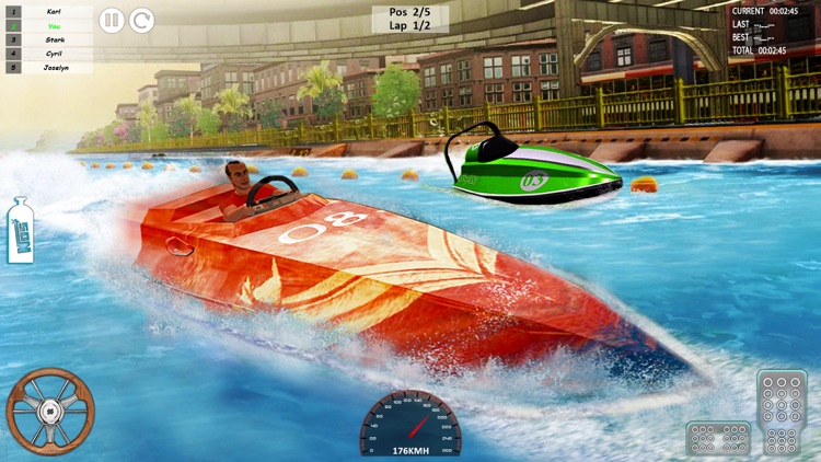 Speed Boat Driving Game 2021 screenshot-5