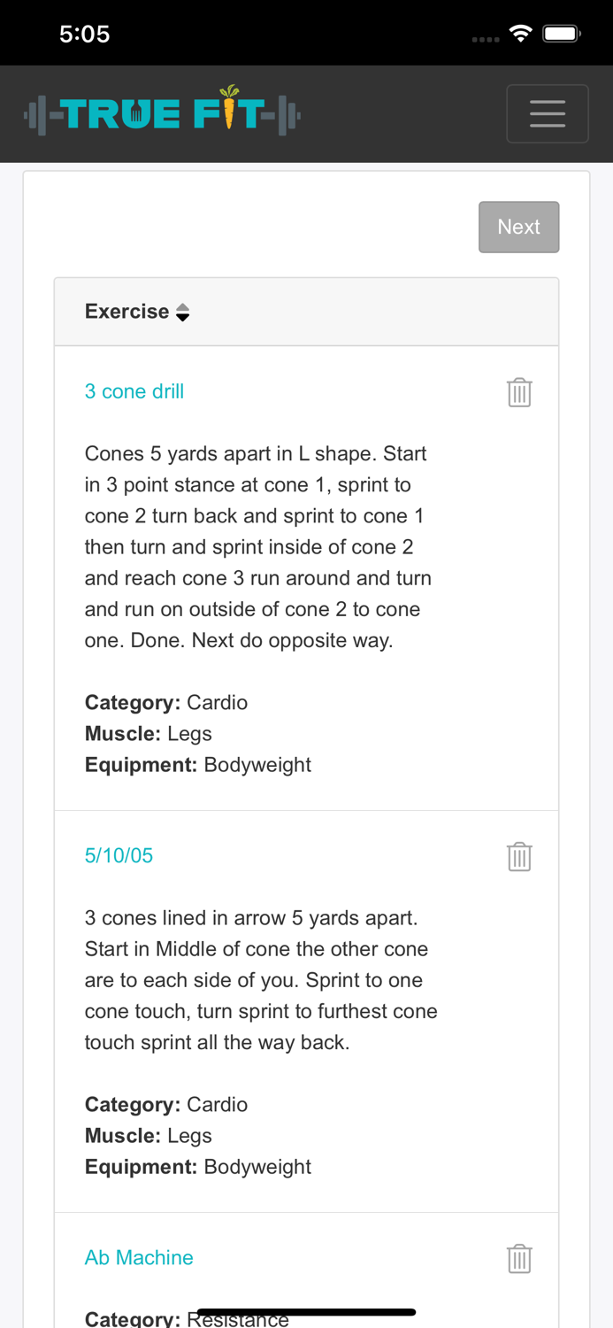 True Fit Training and Nutrition