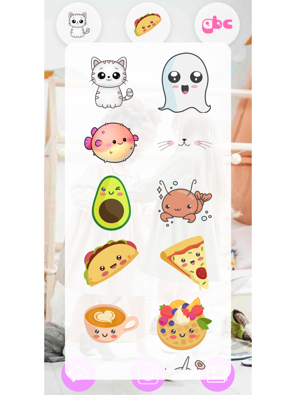 Screenshot #6 pour Kawaii Photo Stickers