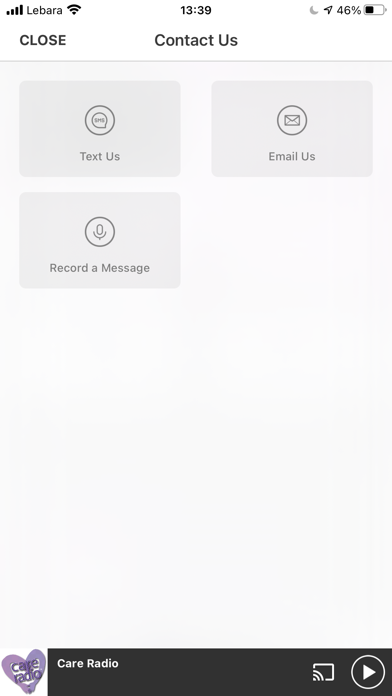 Care Radio Screenshot