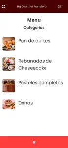 HG Gourmet Pasteleria screenshot #2 for iPhone