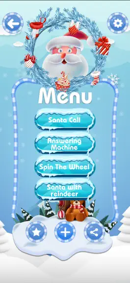 Game screenshot Santa Claus and reindeer call apk