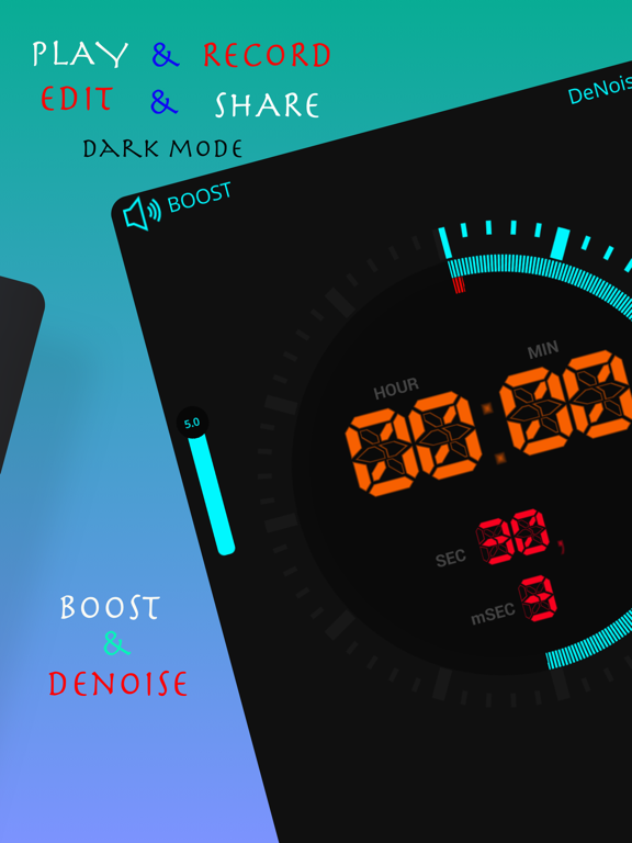 Screenshot #5 pour EnVave - Voice Recorder pro