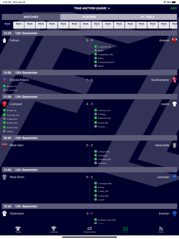 Screenshot #6 pour Fantasy League