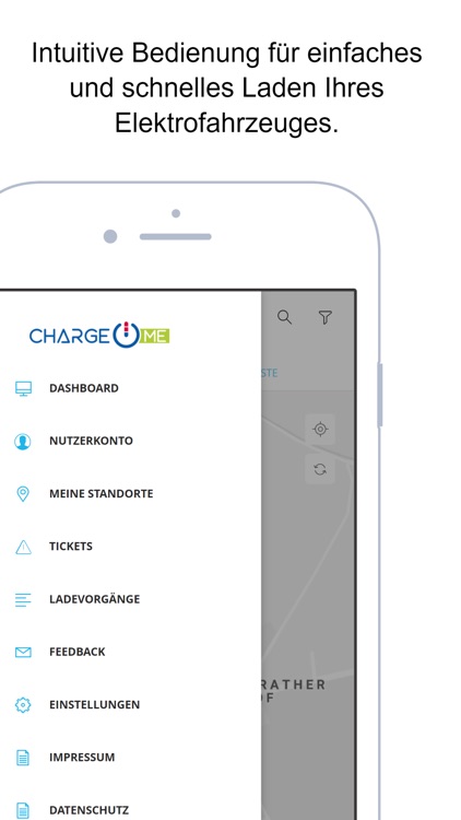 ChargeME Standortpartner App
