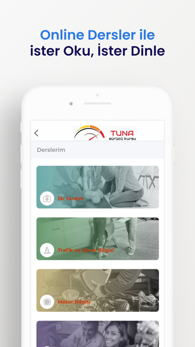 Tuna Sürücü Kursu Screenshot