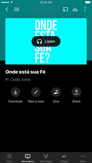 Screenshot 3 of IBVN Church App
