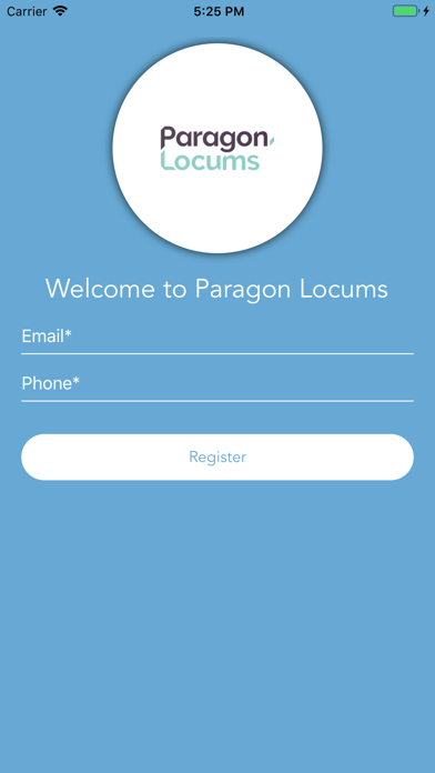 Paragon Locums Screenshot