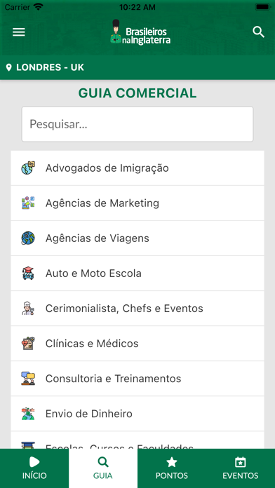 Brasileiros na Inglaterra Screenshot 4 - AppWisp.com Brasileiros na Inglaterra Screenshot 4 - AppWisp.com