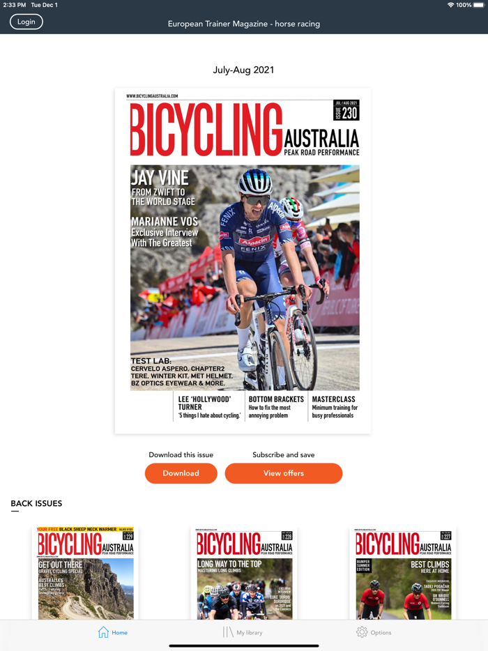 European Trainer Magazine