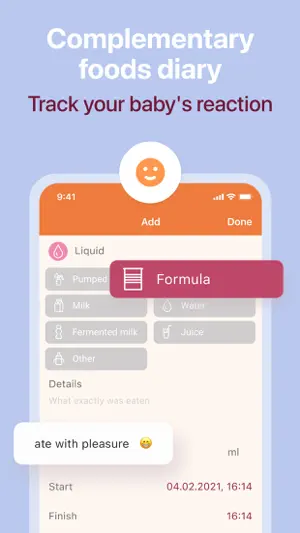 Breastfeeding Newborn tracker screenshot 4