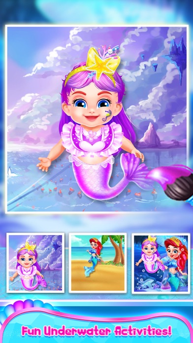 王女 マーメイド ゲーム  -  赤ちゃん女子マーメイドのおすすめ画像5