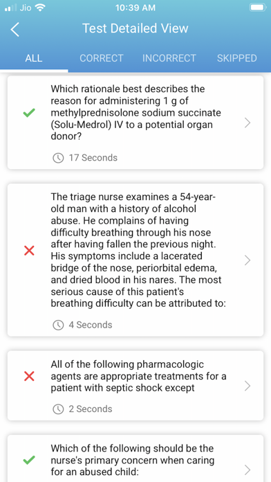 CEN NURSING EXAM PREPARATION iPhone screenshot 5 - Education app