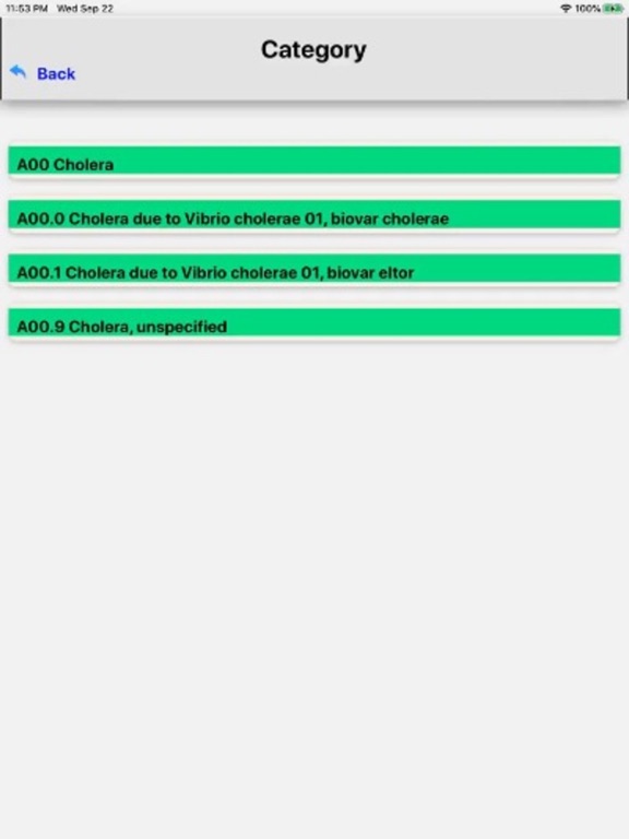 Screenshot #5 pour ICD10-Codes