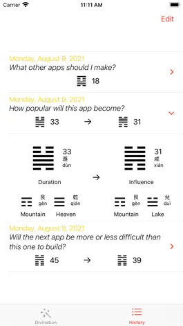 Game screenshot I Ching Journal apk