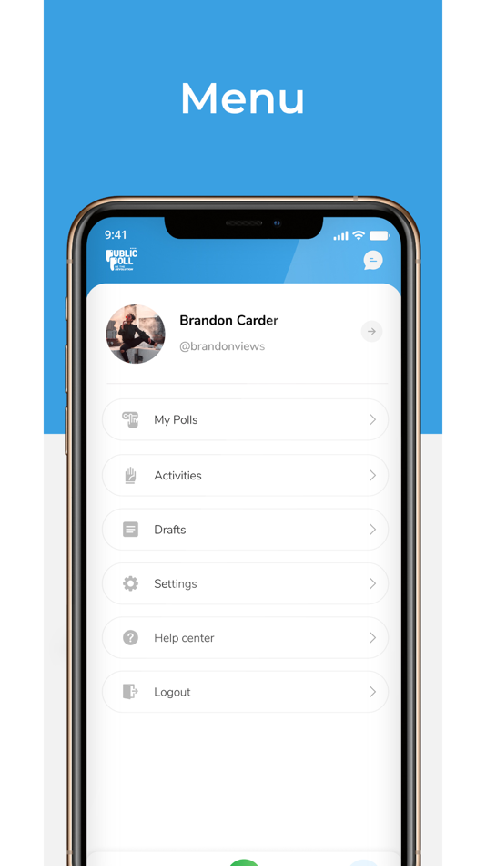 #5. Publicpoll.com (iOS) Με: PublicPoll.com