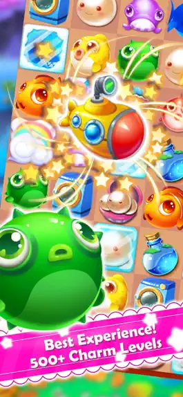 Game screenshot Charm Fish - Match 3 quest apk