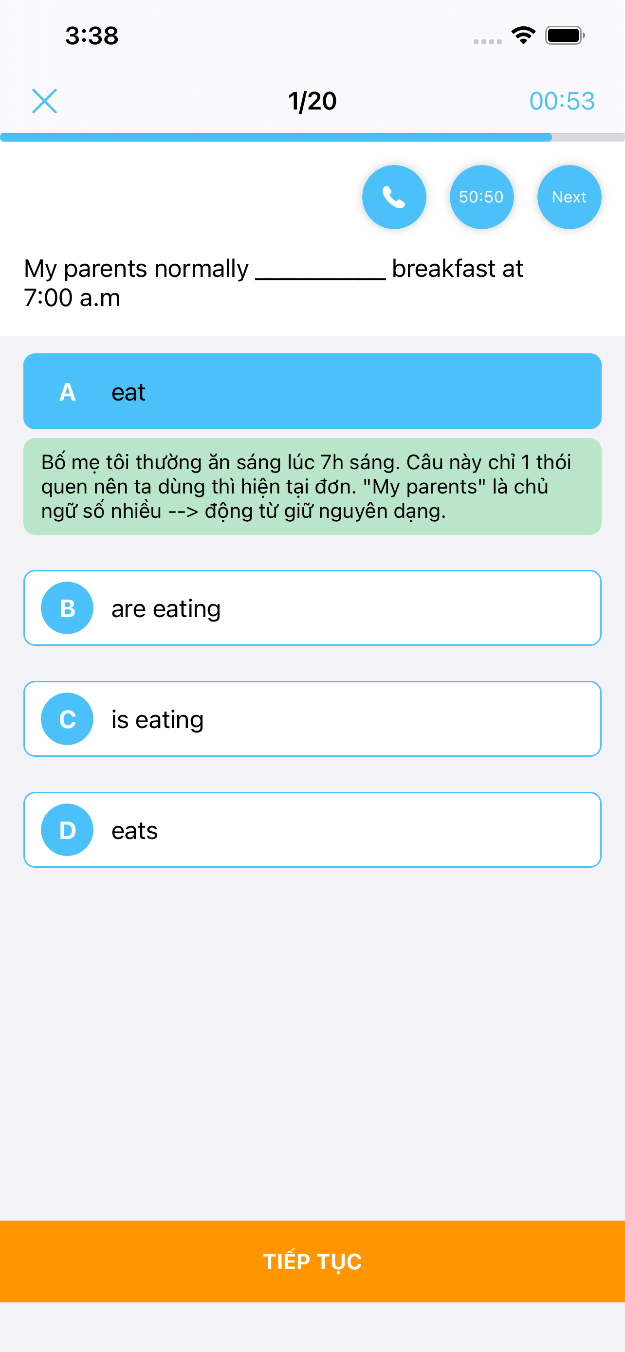 Grammar+: Ngữ Pháp Tiếng Anh screenshot 2