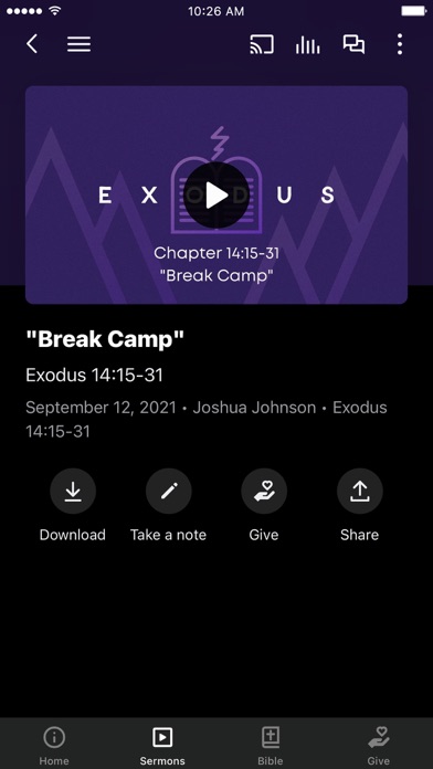 Oak Hill Baptist Church Screenshot