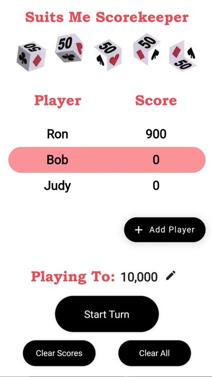 Suits Me Scorekeeper