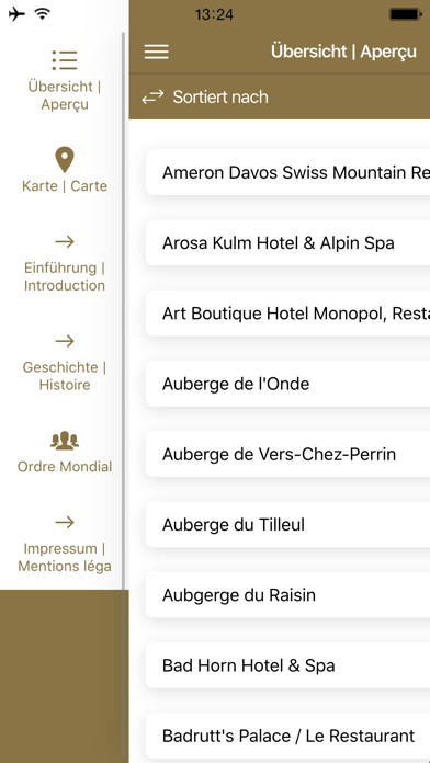 Chaîne des Rôtisseurs Suisse Screenshot