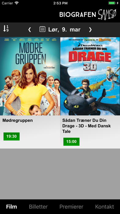 Biografen Samsø Screenshot