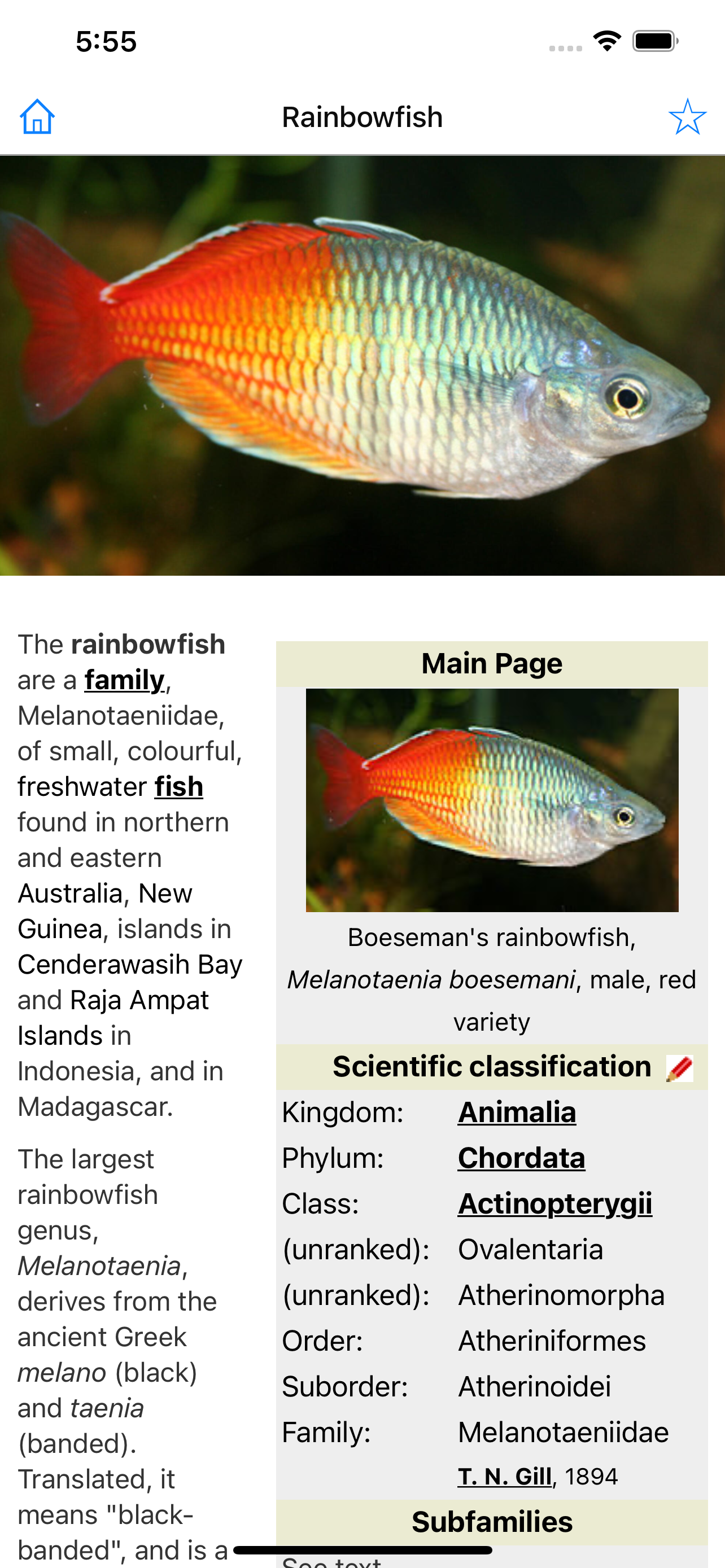 Encyclopedia of Fish