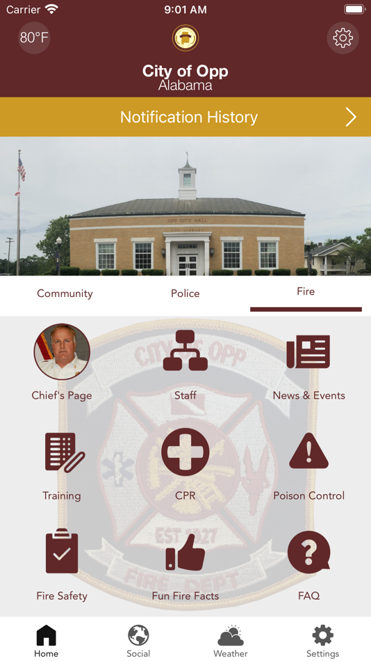 #3. Opp Alabama (iOS) 由: City of Opp, Alabama