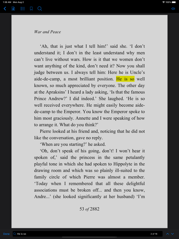 PDF Docs Voice Aloud Reader HD iPad screenshot 4 - Productivity app