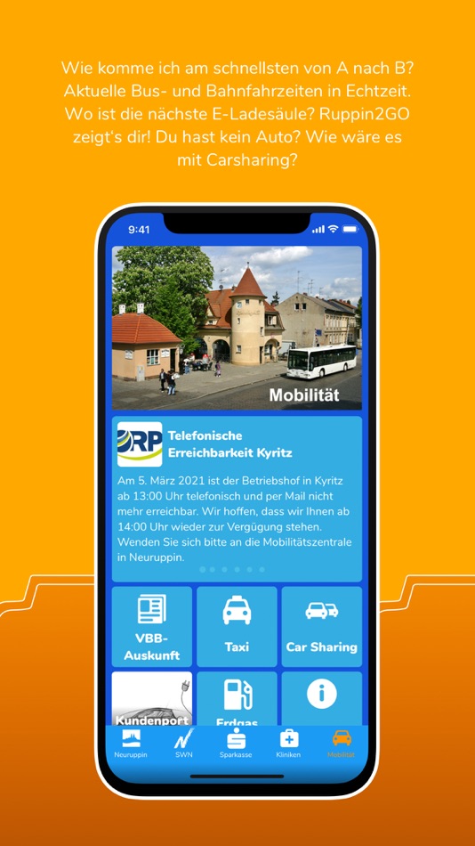 #7. Ruppin2GO (iOS) Podle: Stadtwerke Neuruppin GmbH