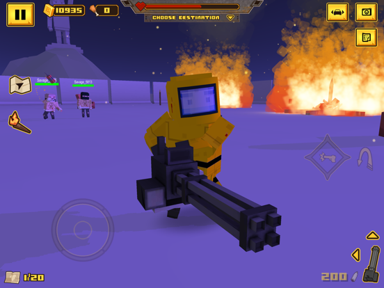 BLOCKAPOLYPSE™: Zombie Shooter iPad screenshot 8 - Games app