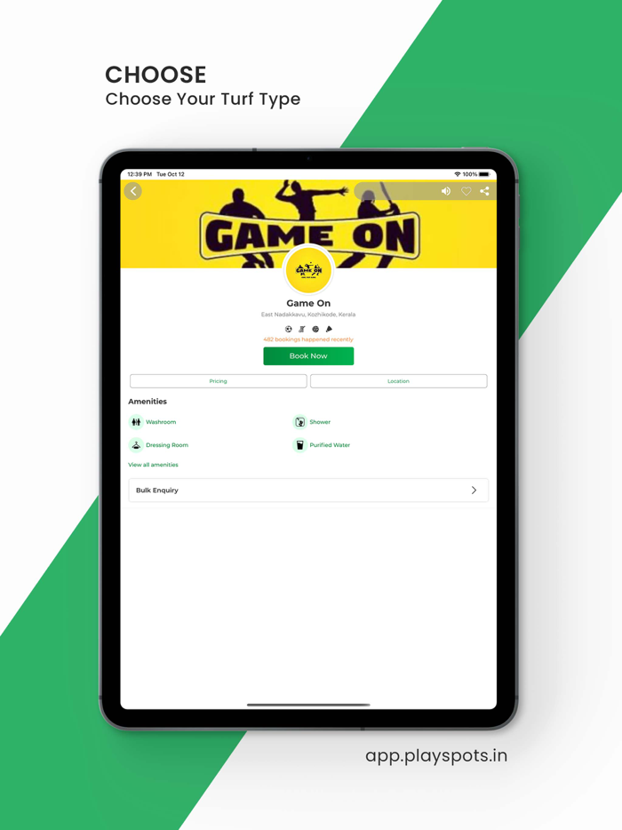 Playspots- Sports facilities