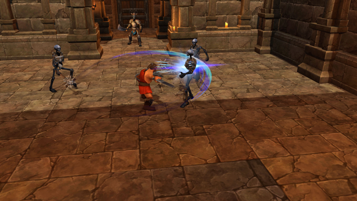 Red Warrior Dungeon Castle 3D