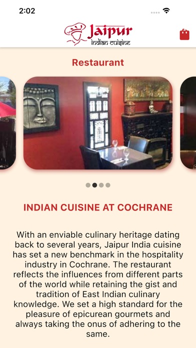 Jaipur Indian Cuisine EPos Screenshot