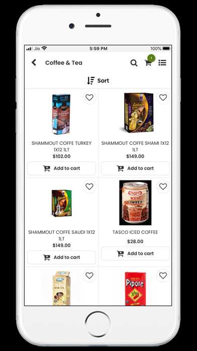 eFoods Market Screenshot
