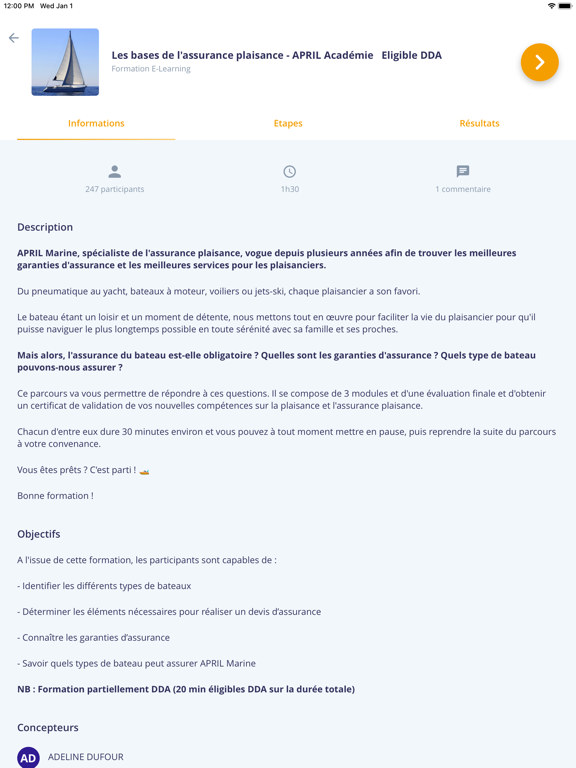 Screenshot #5 pour APRIL Académie