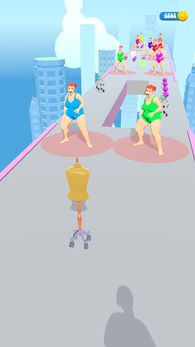 Mannequin Run 3D Screenshot