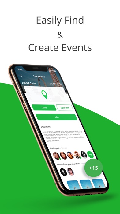LinkApp – New Friends & Events Screenshot